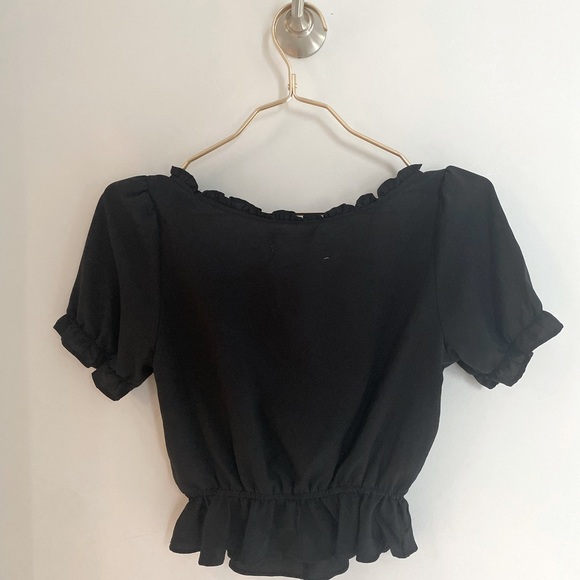 Urban Outfitters black blouse - Picture 4 of 4
